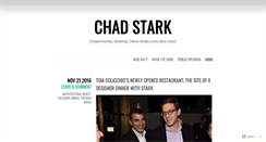 Desktop Screenshot of chadstark.com