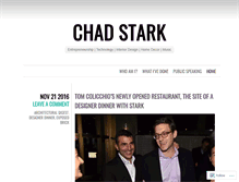 Tablet Screenshot of chadstark.com